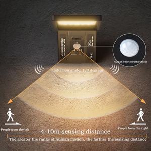 หลอดไฟ LED พลังงานแสงอาทิตย์ 3w 5w 8w มี 3 ขนาดให้เลือก แสงสองสี แบตเตอรี่ความจุสูง 4 โหมด ไฟเซ็นเซอร์พลังงานแสงอาทิตย์สำหรับภายนอกอาคาร - Product Image 5