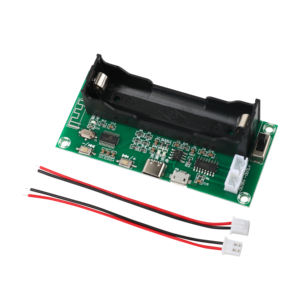 XH-A153 PAM8403 BT放大器板2.0声道音频放大器DC 5V 3W * 2，带18650电池盒，用于DIY扬声器 - Product Image 1