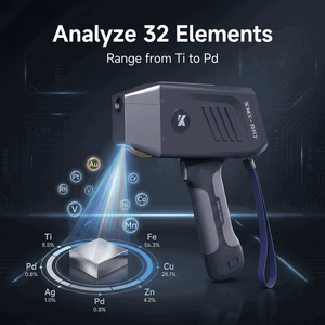 El Tipi <span class=keywords><strong>XRF</strong></span> Hızlı ve Doğru X-ışını Floresans Analizörü, Altın, Gümüş ve Diğerleri Tespiti İçin Uygundur (Aralık: Ti'den Pd'ye) - Product Image 3