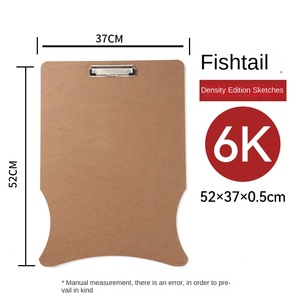 <span class=keywords><strong>Chevalet</strong></span> de dessin portable en bois en forme de queue de poisson, durable, pour l'extérieur, 6K8K, couleur bois, pour enfants - Product Image 6