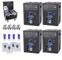 Machine à feux d'artifice et étincelles froides DMX512 télécommandée en métal, 2 pièces 750W avec Flight Case pour mariage