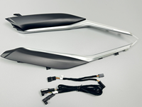ICarsin para BMW Serie 3/4 G20 G22 M3 M4 M340i, Luz Ambiental, Panel de Luz de la Consola Central, Accesorios de Mejora de Iluminación Interior