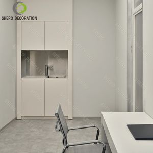 Vitrine d'exposition de lunettes moderne, design personnalisable pour boutique d'optique, avec étagères d'exposition en bois pour le rangement - Product Image 6