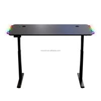 Bureau debout électrique intelligent avec contrôle par application, connectivité Wi-Fi et Bluetooth, mémoire de hauteur et fonctions de suivi de santé