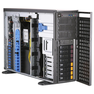เซิร์ฟเวอร์ Supermicro รุ่น SYS-740GP-TNRT DP Intel, เวิร์กสเตชันแบบทาวเวอร์พร้อม GPU 4 ตัว SYS-740GP-TNRT - Product Image 1