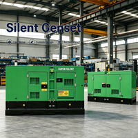 Générateur diesel silencieux triphasé 50/60Hz 230/400V avec alternateur en cuivre pur 50kVA pour alimentation de secours résidentielle