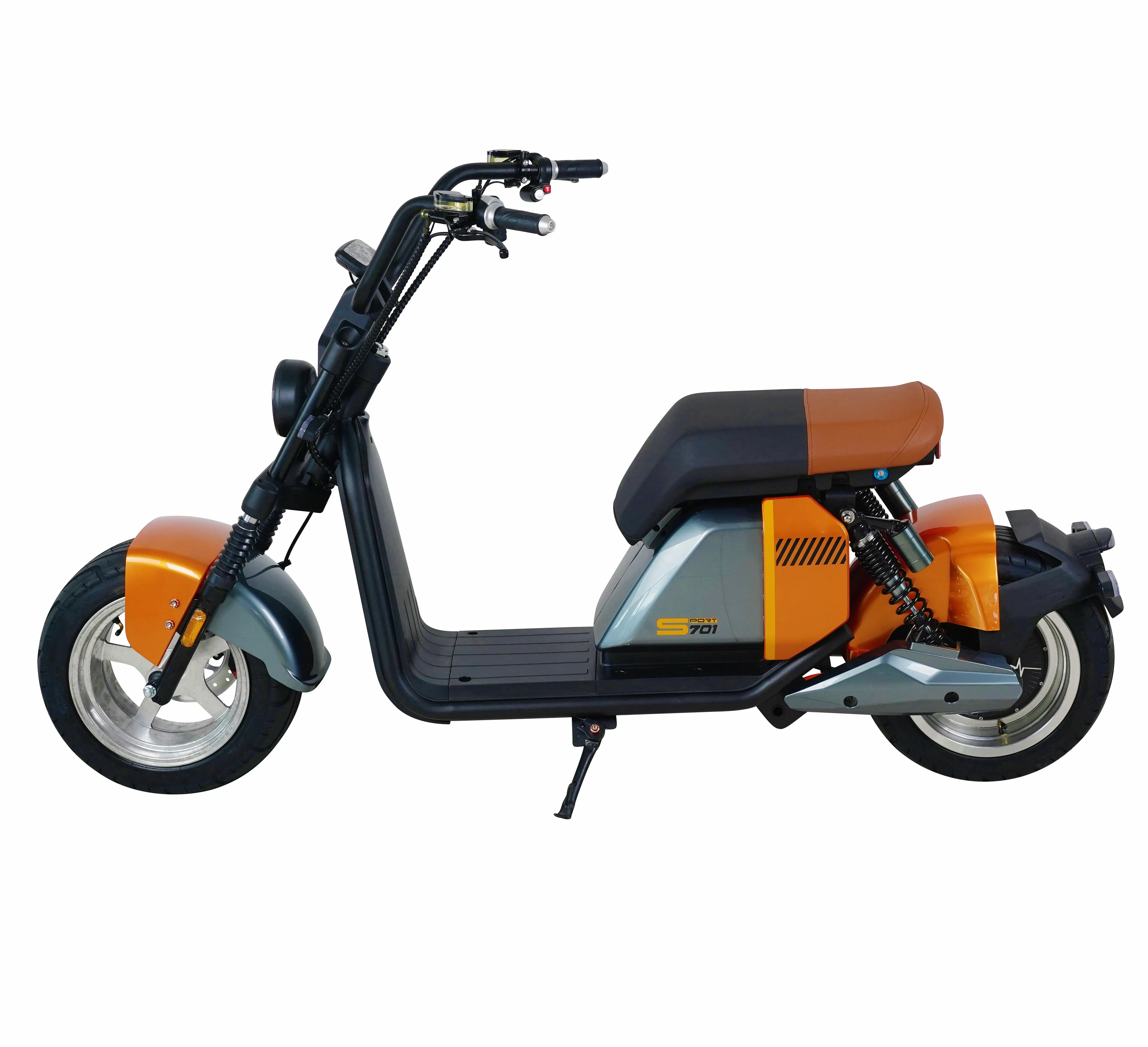 S701 eu warehouse electric chopper citycoco 60V 20A-55A adult fat tire citycoco scooter electrique 2000W 3000W 4000W COC EEC