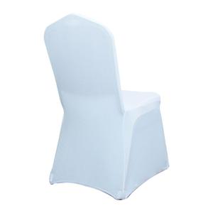Blanc spandex <span class=keywords><strong>housse</strong></span> de <span class=keywords><strong>chaise</strong></span> <span class=keywords><strong>universelle</strong></span> pour les événements de mariage - Product Image 2