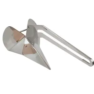 ANSHUN Stainless Steel 316 Delta Anchor Marine Grade Polished