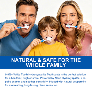<span class=keywords><strong>Pasta</strong></span> <span class=keywords><strong>Dental</strong></span> CHIC BEAUTE con Nano-Hidroxiapatita, Sabor a Menta Natural, Sin Flúor, <span class=keywords><strong>para</strong></span> Blanqueamiento <span class=keywords><strong>Dental</strong></span> - Product Image 5