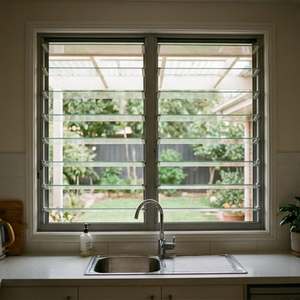 Système de volets en aluminium OUNA à faible entretien, alliage et revêtement durables, longue durée de vie avec un <span class=keywords><strong>nettoyage</strong></span> minimal requis - Product Image 2