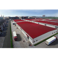 Cobertizo de almacén PEB industrial/Cobertizos de almacenamiento de metal/Cobertizo de almacenamiento de acero estructural