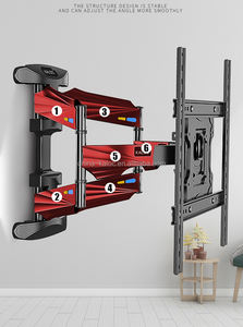Soporte de Pared para TV Kaloc X7 de 40-70 Pulgadas, Brazo Giratorio para Pantalla, Soporte de TV con <span class=keywords><strong>Distancia</strong></span> de 49 mm <span class=keywords><strong>a</strong></span> 491 mm - Product Image 2