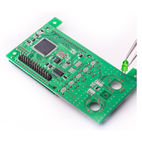 Controlador de pantalla LED de 7 segmentos, panel de control de hogar inteligente, placa de desarrollo de firmware de software, fabricante de diseño de ensamblaje pcba