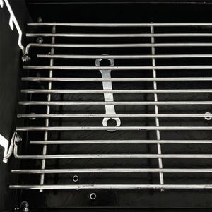 Griglia BBQ a Carbone con <span class=keywords><strong>Girarrosto</strong></span>, Grande <span class=keywords><strong>Girarrosto</strong></span> Manuale per <span class=keywords><strong>Pollo</strong></span> Intero con Supporto Stabile a Forma di H per Grandi Feste all'Aperto - Product Image 5