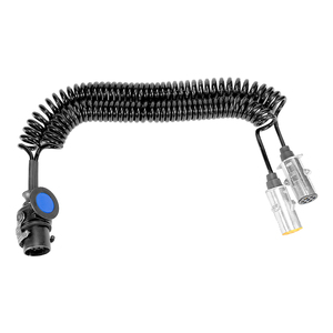 Câbles électriques flexibles ABS 7 broches de haute qualité, <span class=keywords><strong>câble</strong></span> de <span class=keywords><strong>remorque</strong></span> à 7 conducteurs avec fiches - Product Image 4