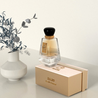 Bouteilles en verre vides opaques coniques de luxe vaporisateur cosmétique 100ML atomiseur femme femmes bouteille de parfum avec bouchon