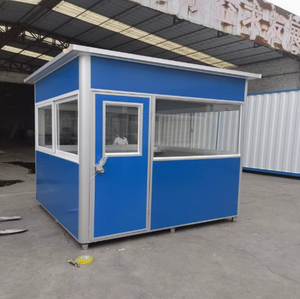 บ้านสำเร็จรูปนิรภัยน้ำหนักเบาเป็นมิตรกับสิ่งแวดล้อม กันน้ำ ติดตั้งง่าย ราคาประหยัด ใช้เป็นห้องสุขาได้ - Product Image 4