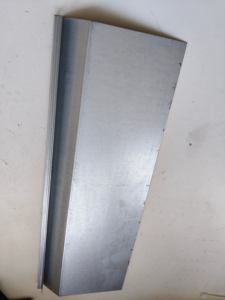 Profilato per bordo stuccato <span class=keywords><strong>in</strong></span> acciaio zincato anticorrosione 1-3/8" per base finestra 10, rinforzo calcestruzzo per coperture - Product Image 5