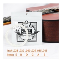 JELO One Set 6 Classical Nylon Guitar Strings GA-A40/A50/C30/C50 for Acoustic Guitar Wholesale Accessory Stringed Instruments