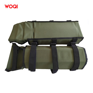 ผ้าพันขาป้องกันแมลงวัน Woqi สีเขียวอมน้ำตาล ทำจากโพลีเอสเตอร์ ขนาด 17 x 5 x 4 นิ้ว สำหรับป้องกันขาขณะเดินป่า ล่าสัตว์ เหมาะสำหรับผู้ใหญ่ - Product Image 4