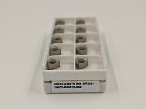 เครื่องกัด<span class=keywords><strong>แบบ</strong></span>ฟีดสูงเค<span class=keywords><strong>ล</strong></span>ือบ PVD สำหรับงานกัดโลหะ CNC หลายชิ้น MP2501 XNEX040308TR-M08 - Product Image 5