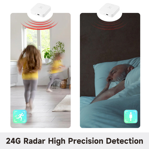 Tuya <span class=keywords><strong>ZigBee</strong></span> Cảm Biến Hiện Diện Của Con Người 24G Khoảng Cách Detector Thông Minh Cơ Thể Con Người PIR Cảm Biến Hỗ Trợ Alexa Google Trợ Lý - Product Image 3