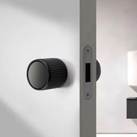 Accessoires de remplacement d'autocollant magnétique de taille moyenne pour serrure de porte intérieure