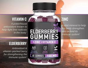 مكملات غذائية بعلامة تجارية خاصة عالية الجودة، حلوى البلسان مع الزنك وفيتامين سي - Product Image 2