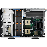 좋은 할인 Dells DDR5 4800 RAM 64GB 메모리 제온 프로세서 SSD 및 HDD 하드 드라이브가있는 PowerEdge T560 타워 서버