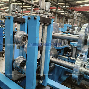 Máquina formadora de rollos de canales galvanizados CZ completamente automática, acero cromado 45 #, capacidad de 8-15 m/min, cambio rápido personalizado - Product Image 6