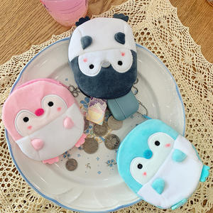 カスタム広東漫画パターンぬいぐるみコイン財布と小さなアイテムを保管するための女の子のためのバッグ - Product Image 3