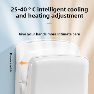 Nouveau design sèche-mains commercial montage mural en plastique ABS capteur automatique 1800W sèche-mains électrique vertical pour toilette salle de bain - Product Image 4