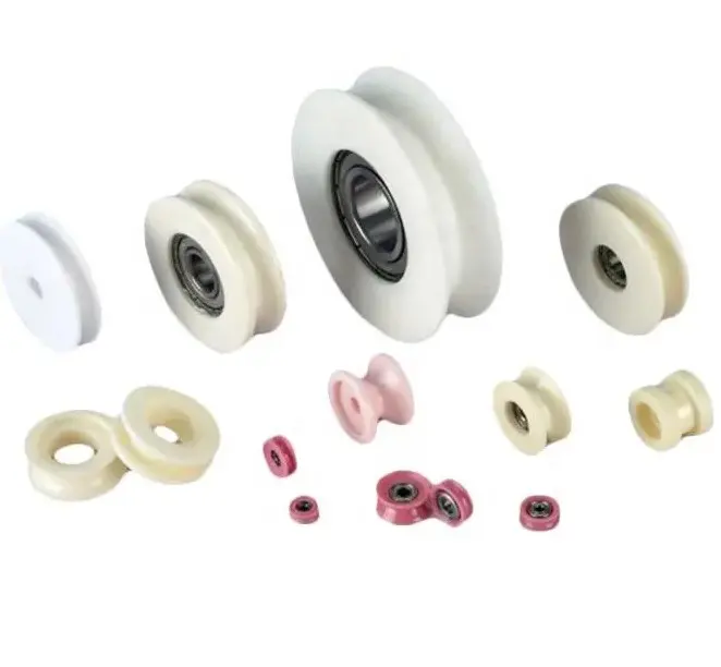 608zz nylon plastic roller wheel ball bearing
