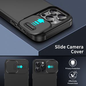 Gacase 2 in 1 PC TPU เคสป้องกันเลนส์กล้อง TPU ฝาหลังแข็งดีไซน์สไลด์สำหรับ <span class=keywords><strong>Samsung</strong></span> <span class=keywords><strong>Galaxy</strong></span> S25เคสป้องกันพิเศษกันกระแทก - Product Image 4
