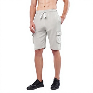 Shorts décontractés pour hommes de qualité supérieure, coupe décontractée, taille élastique, vêtements d'été légers, poches latérales, couleurs et tailles personnalisées - Product Image 4