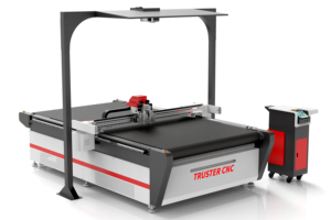 Machines de découpe automatiques numériques multicouches 1625 pour textiles, tissus, cuir, avec couteau vibrant - Product Image 5