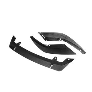 Para <span class=keywords><strong>BMW</strong></span> M5 F90 <span class=keywords><strong>Competition</strong></span> ST Tipo Carbon Chin Spoiler Divisor delantero Parachoques Labio delantero 2021 + - Product Image 4