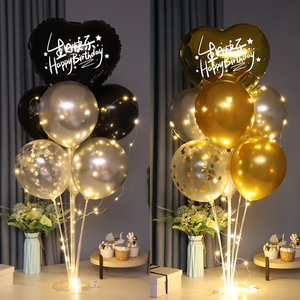 Set <span class=keywords><strong>de</strong></span> Guirnaldas <span class=keywords><strong>de</strong></span> Globos Azul Zafiro para <span class=keywords><strong>Cumpleaños</strong></span>, Día del Padre, Festivales, Fiesta <span class=keywords><strong>de</strong></span> 18 Años para Adultos, Decoración <span class=keywords><strong>de</strong></span> Mesa, Banderines Triangulares - Product Image 3
