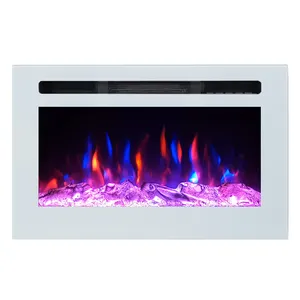 23" 26" 28" 30" 32" Decore Flame Modern High Quality Electric Fireplace Humidifier Remote Control For RV