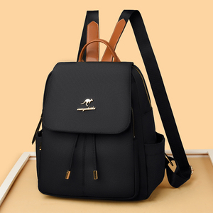 Nuova Borsa a Tracolla da <span class=keywords><strong>Donna</strong></span> in Morbida <span class=keywords><strong>Pelle</strong></span> PU, Piccolo <span class=keywords><strong>Zaino</strong></span> da Esterno con Coulisse, Design Elegante Artigianale - Product Image 4