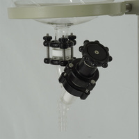 Reactor de vidrio encamisado modular de 100L, caldera de reacción de vidrio automática y motor para experimentos químicos a escala de laboratorio