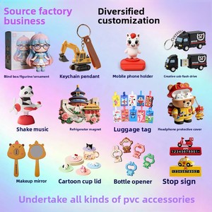 Ventilateur portable <span class=keywords><strong>mini</strong></span> dessin animé en PVC, personnalisation de moule d'<span class=keywords><strong>accessoires</strong></span>, figurine 3D mignonne, <span class=keywords><strong>accessoires</strong></span> de jouets fabriqués en Chine, vente en gros - Product Image 3