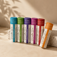 Conteneur biodégradable personnalisé en gros pour cosmétiques avec logo, cylindre d'huile essentielle, déodorant, tube d'emballage