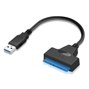 Câble adaptateur USB 3.0 vers SATA en cuivre pour SSD/HDD externe 2,5 pouces - Prise en charge 6 Gbit/s pour disque dur SSD/HDD 2,5 pouces <span class=keywords><strong>22</strong></span> broches SATA III pour PC - Product Image 5