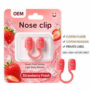 คลิปหนีบจมูก OEM กลิ่นตามสั่ง มิ้นท์ องุ่น ให้ความเย็นสองเท่า ลมหายใจสดชื่น กลิ่นหอมบำบัด - Product Image 4