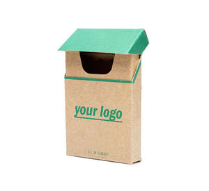 Eco-friendly Cardboard Cigarette <b>Box</b> Custom Logo <b>Empty</b> Tobacco Packaging Case Child Proof Cigarette Paper <b>Box</b> <b>for</b> 20 Sticks <b>Box</b> - Product Image 6