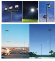 Éclairage extérieur étanche IP65, contrôle par application Tuya, CCT réglable, changement de couleur, éclairage de jardin LED RGB, projecteur 50W 100W 150W 200W 300W