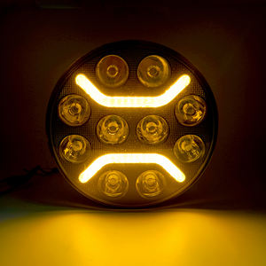 <span class=keywords><strong>Lampe</strong></span> de voiture transfrontalière universelle 12v 24v 120w 9 pouces lumière de conduite tout-terrain lumière de Modification électronique - Product Image 5