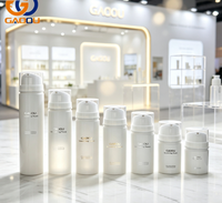 Botol Pompa Vakum Plastik PP Berkualitas Tinggi untuk Sampel Serum Minyak 15ml 30ml 50ml 100ml, Botol Plastik Vakum untuk Lotion Perawatan Kulit